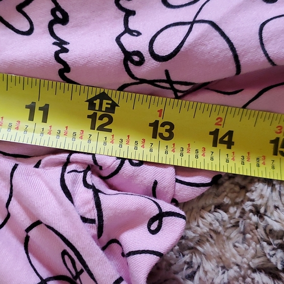 ✨️SOLD✨️Victoria's Secret Flannel Tee-Jama Pink Set | Medium - Picture 13 of 14